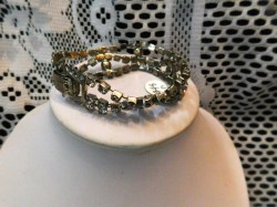 rhinestone bracelet e15